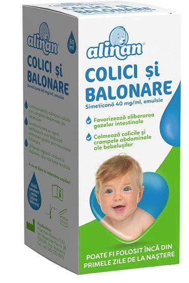 Alinan colici si balonare emulsie 50ml - Fiterman Pharma