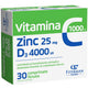 Vitamina c + zinc + d3 4000 ui 30cpr - Fiterman Pharma