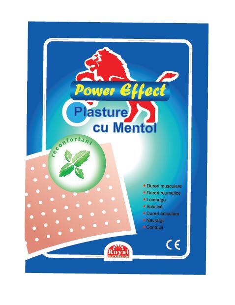 Plasture antireumatic cu mentol, 12 × 18 cm-FLME.00019
