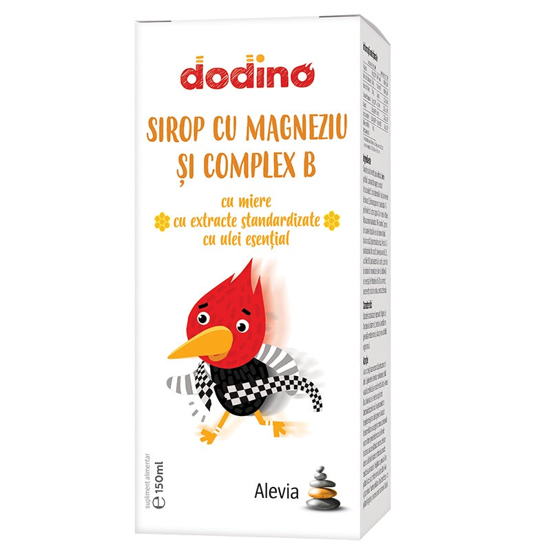 Dodino-sirop mg+complex b+miere 150ml - Alevia