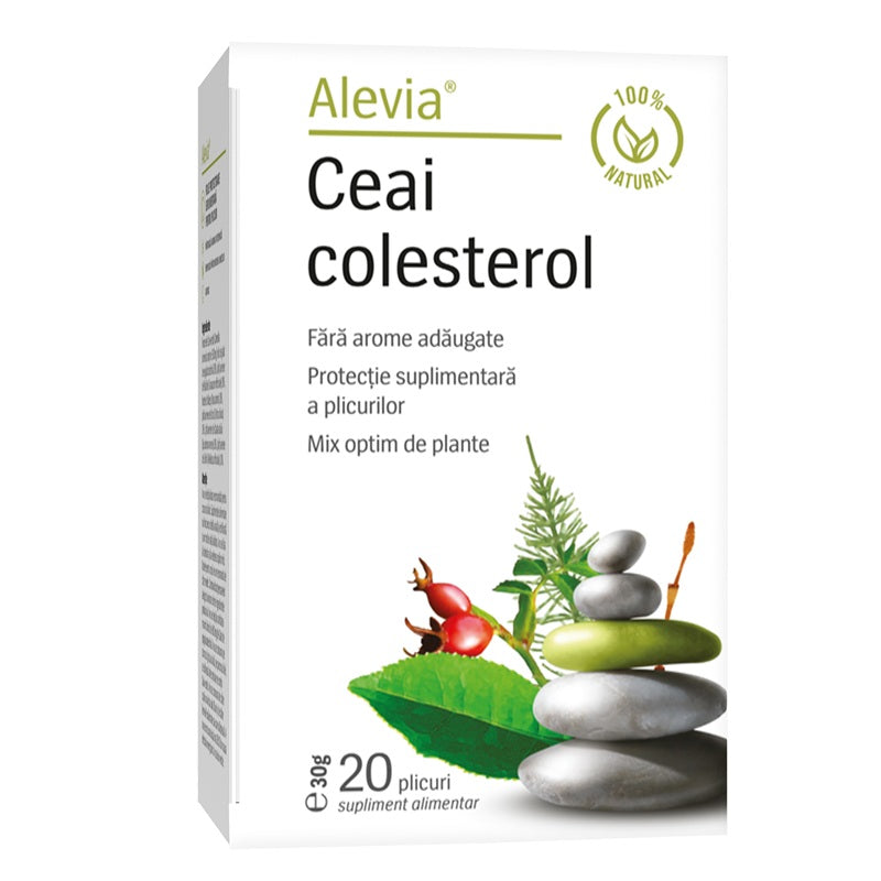Ceai pentru colesterol 1,5gr*20dz - Alevia