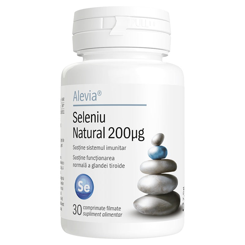 Seleniu natural 200mcg 30cpr - Alevia