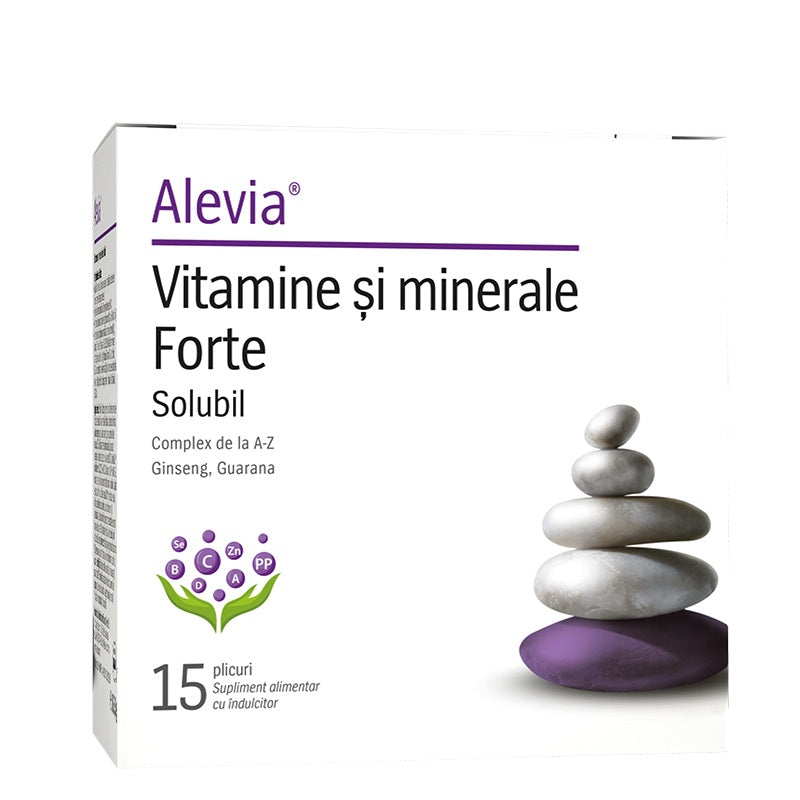 Vitamine si minerale forte 15dz - Alevia