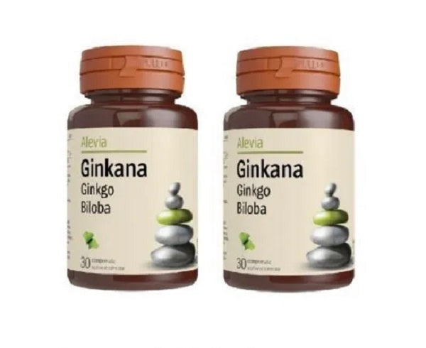 Ginkana ginkgo biloba 40mg 2*30cpr pch - Alevia