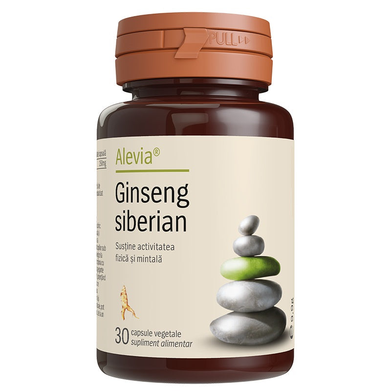 Ginseng siberian 30cps vegetale - Alevia