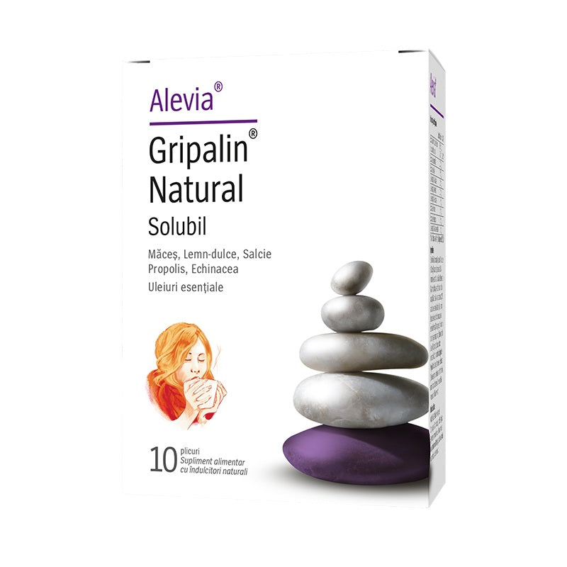 Gripalin natural solubil 10dz - Alevia
