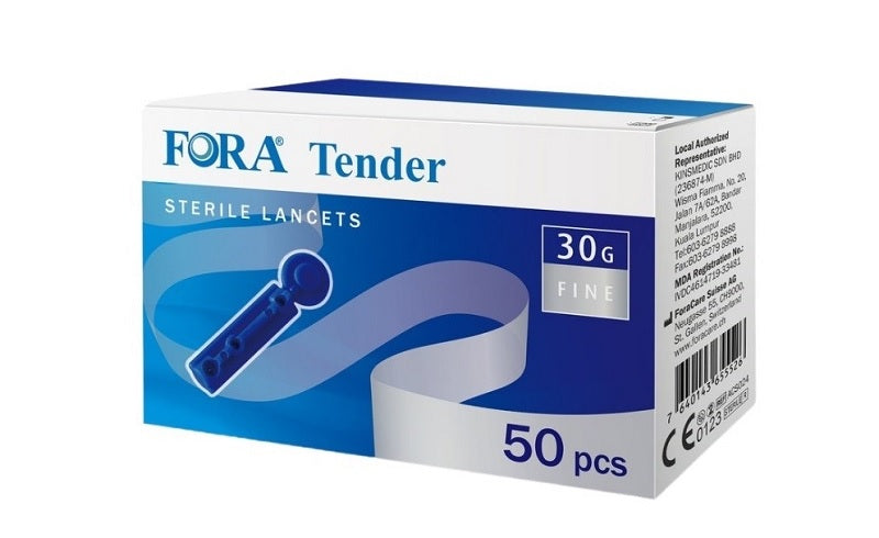 Lancete (ace 30g) sterile fora 50buc - Foracare Suisse Ag