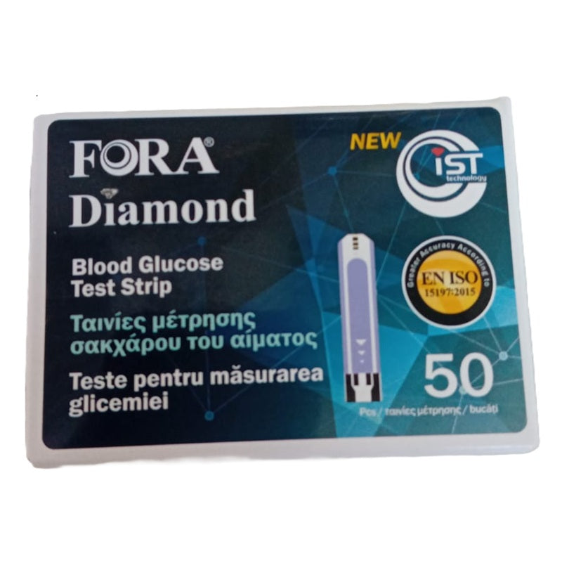 Teste glicemie diamond 50buc - Foracare Suisse Ag