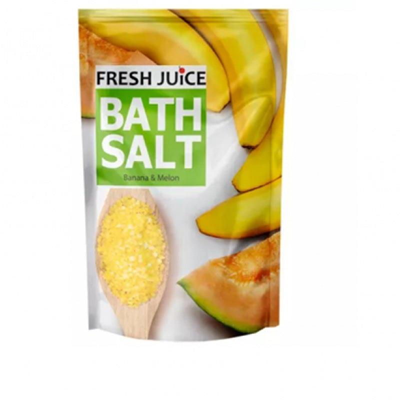 Sare baie cu spuma banana pepene galben 500gr - Fresh Juice
