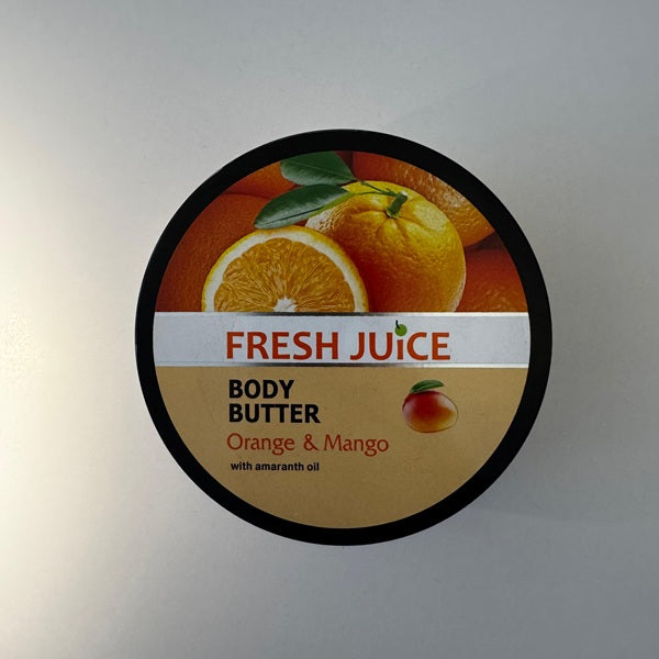 Unt de corp portocala mango 225ml - Fresh Juice