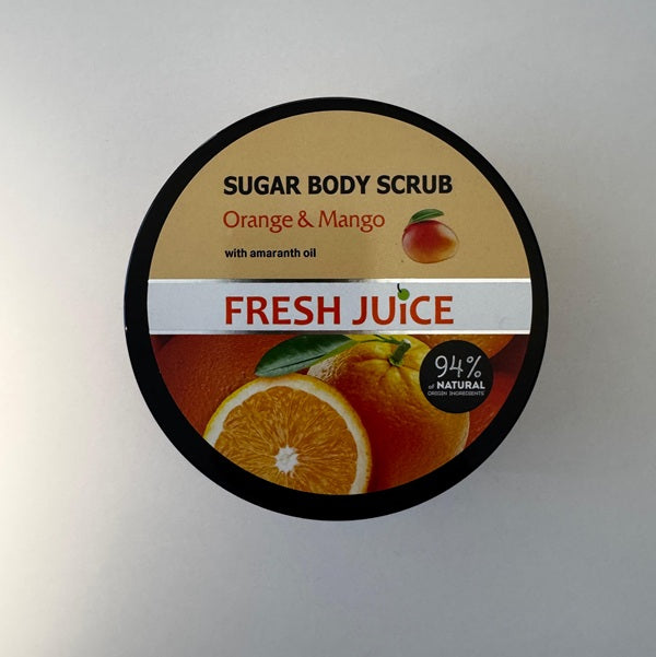 Scrub corp portocala mango 225ml - Fresh Juice