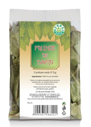 Frunze dafin 5gr - Herbavit