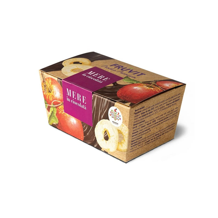 Mere in ciocolata neagra 100gr - Fruvit
