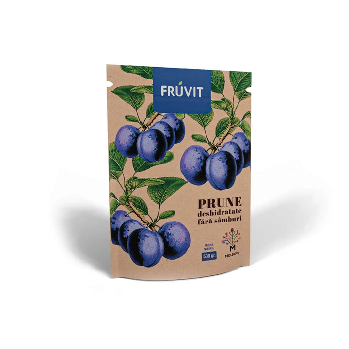Prune deshidratate fara samburi 500gr - Fruvit