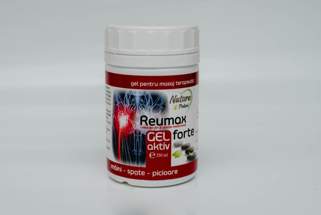 Gel aktiv reumax forte 8pl medicinale 250ml - Natura Plant Poieni