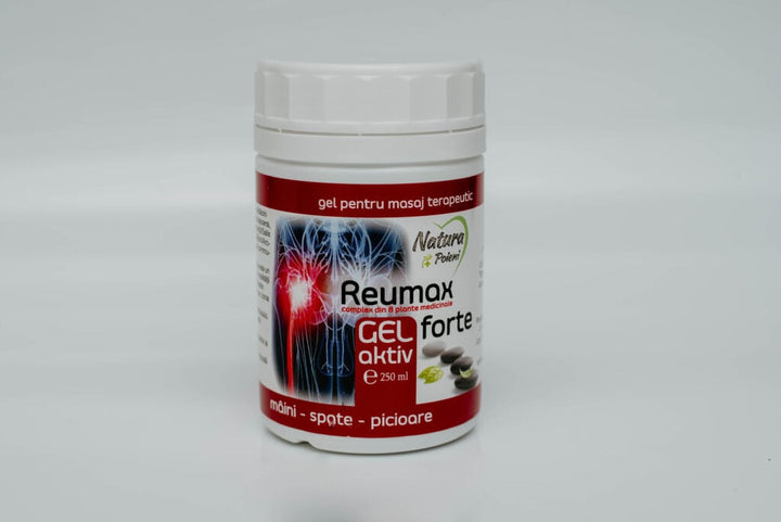 Gel aktiv reumax forte 8pl medicinale 250ml - Natura Plant Poieni