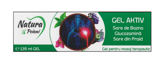 Gel aktiv sare bazna 135ml - Natura Plant Poieni