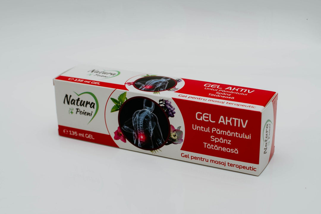 Gel aktiv unt.pam&spanz si tataneasa 135ml - Natura Plant Poieni
