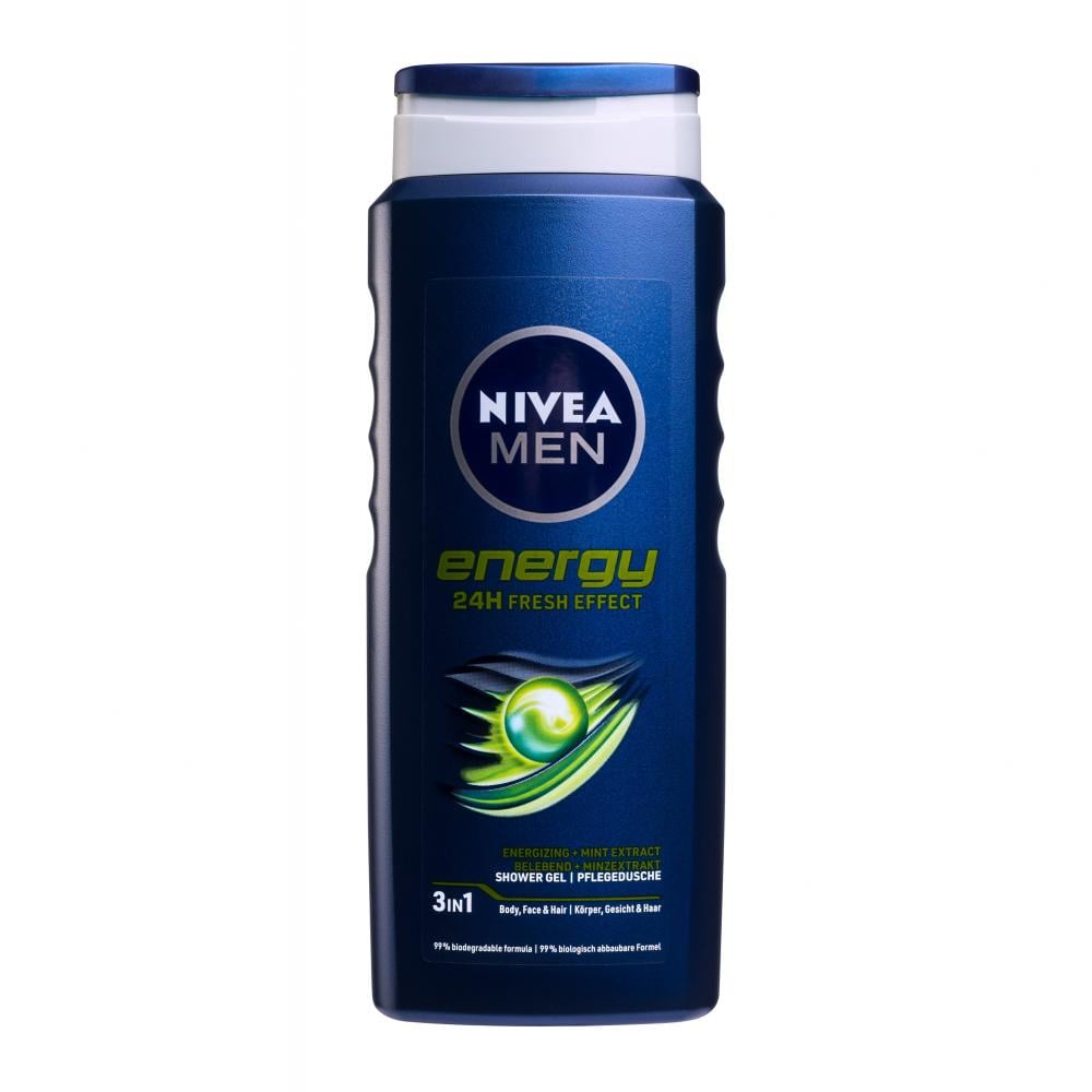 Gel dus barbati cu aroma de citrice 500ml - Nivea