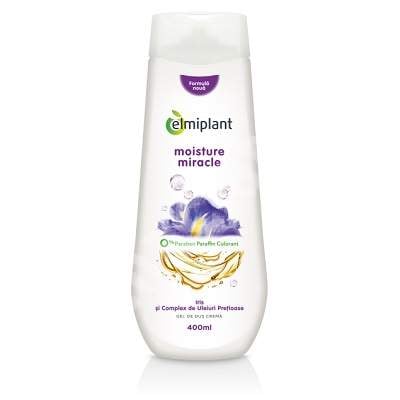 Gel dus crema iris&uleiuri pretioase 400ml - Elmiplant