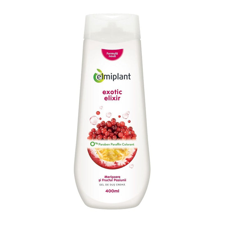 Gel dus crema merisoare&fru.pasiunii 400ml - Elmiplant