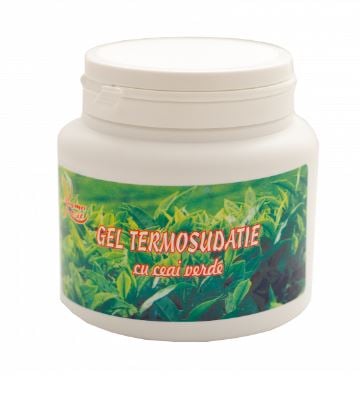 Gel termosudatie cu ceai verde 500ml - Kosmo Line