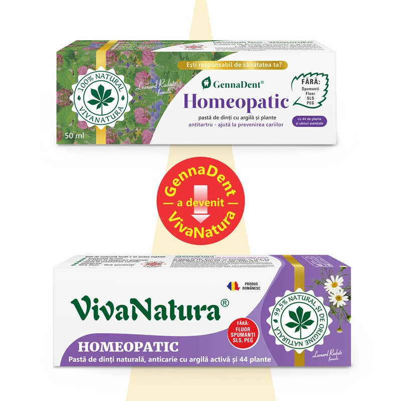 Pasta de dinti Homeopatic, 50 ml-GENN.00002