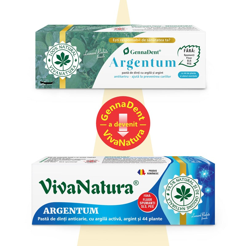 Pasta dinti argentum 80ml - Vivanatura