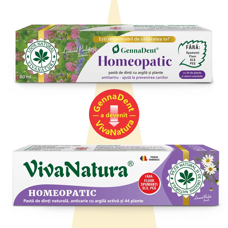 Pasta de dinti Homeopatic, 80 ml-GENN.00008