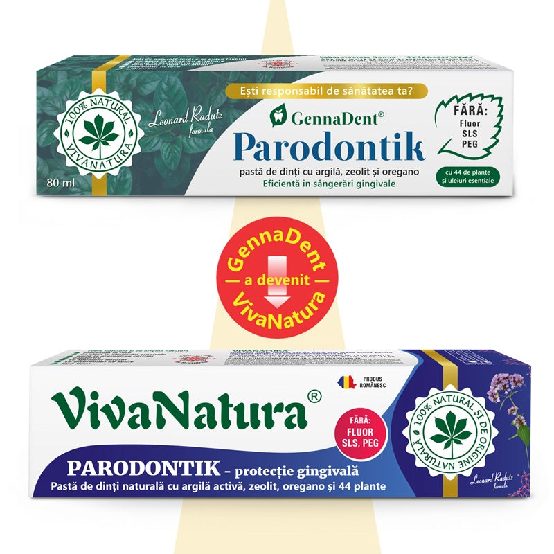 Pasta dinti parodontik 80ml - Vivanatura