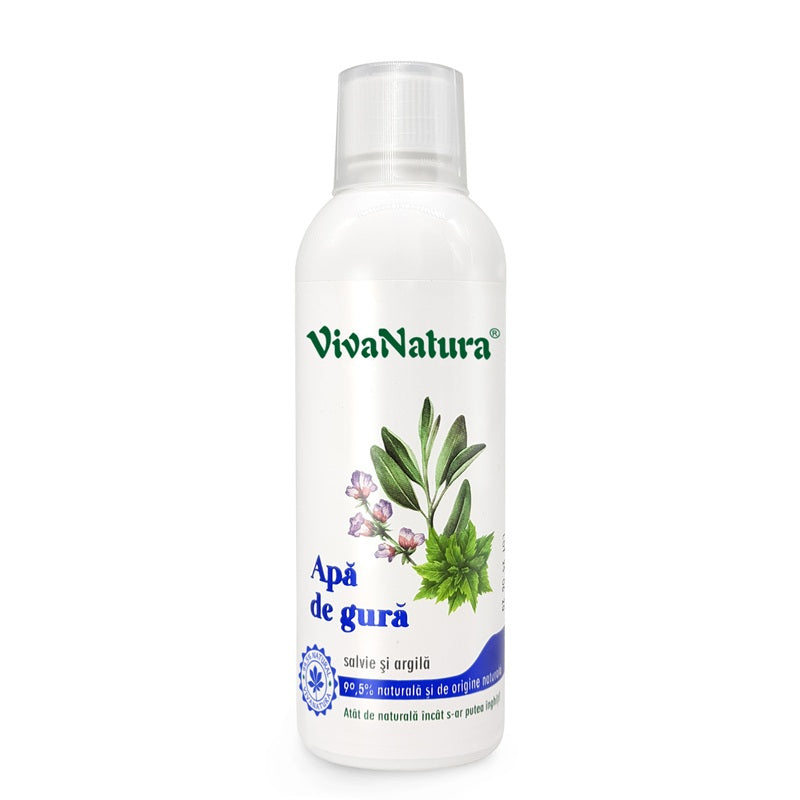 Apa de gura cu salvie si argila, 500 ml-GENN.00018