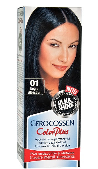 Vopsea par nr 0.1 negru-albastrui - Gerocossen