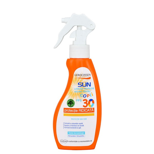 Sun lotiune copii SPF30 spray 200ml - Gerocossen Plaja