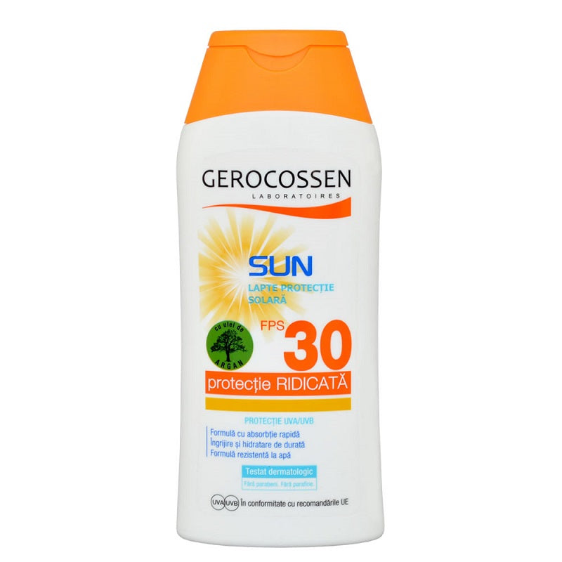 Sun lapte SPF30 argan 200ml - Gerocossen Plaja