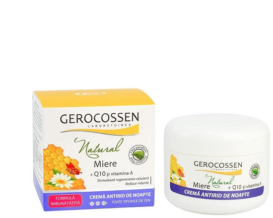 Natural crema antirid noapte 100ml - Gerocossen