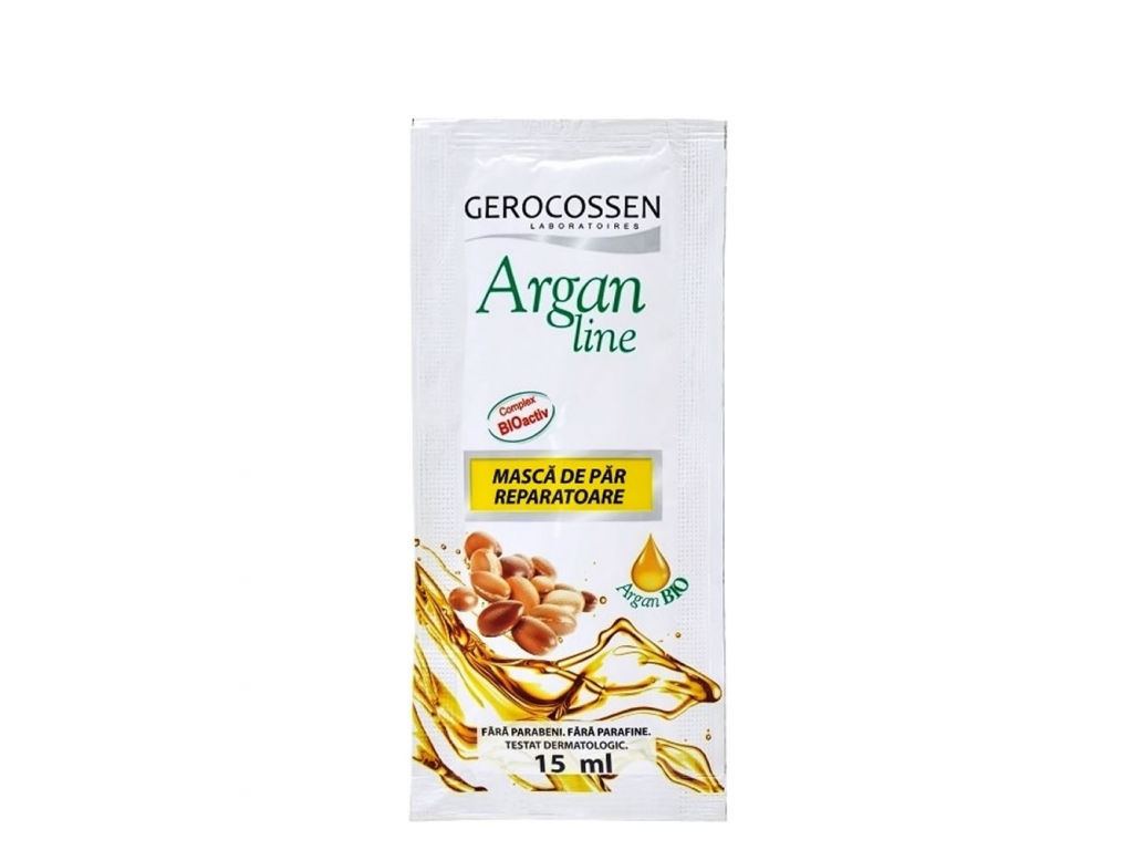 Argan-masca de par reparatoare plic 15ml - Gerocossen