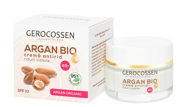  Crema Antirid Riduri Vizibile (45+) – Argan Bio, 50 ml-GERO.00409