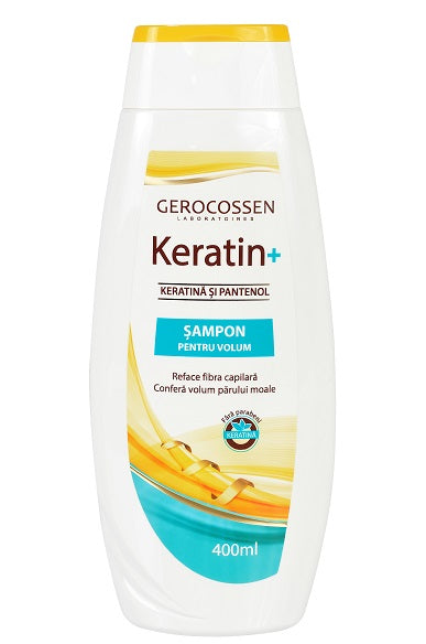 Keratin+ sampon pentru volum 400ml - Gerocossen