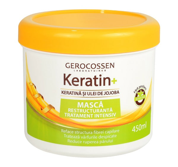 Keratin+ masca restruct. 450ml - Gerocossen