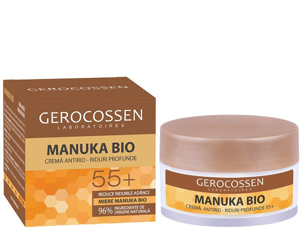 Manuka bio cr.riduri profunde 55+ 50ml - Gerocossen