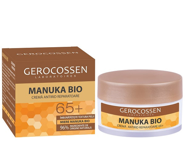 Manuka bio cr.reparatoare 65+ 50ml - Gerocossen