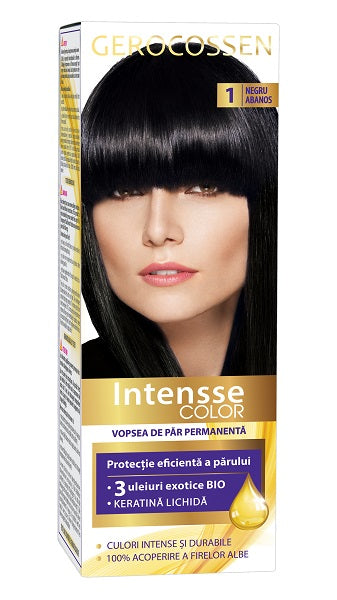 Intensse vopsea par nr 1 negru abanos - Gerocossen