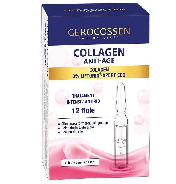 Collagen-tratament intens. antirid 12fiolex2ml - Gerocossen