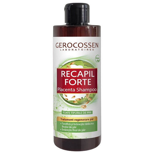 Recapil forte sampon.trat.regenerare.t.t.par 400ml - Gerocossen
