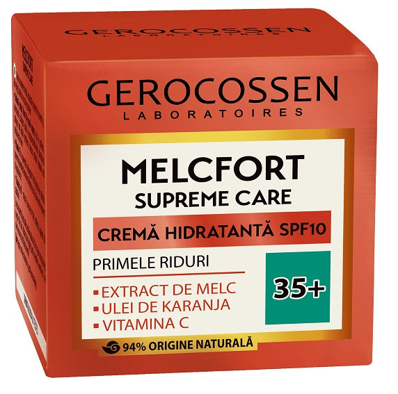Melcfort supreme crema hidratanta 35+ spf10 50ml - Gerocossen