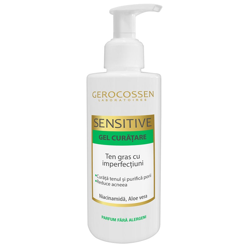 Gel curatare ten gras cu imperfectiuni 200ml - Gerocossen