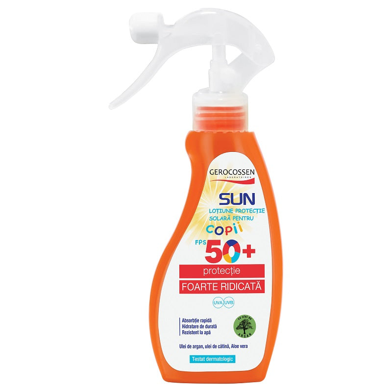 Sun lotiune copii SPF50+ spray 200ml - Gerocossen Plaja