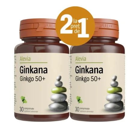 Ginkana ginkgo biloba forte 80mg 2*30cpr pch - Alevia
