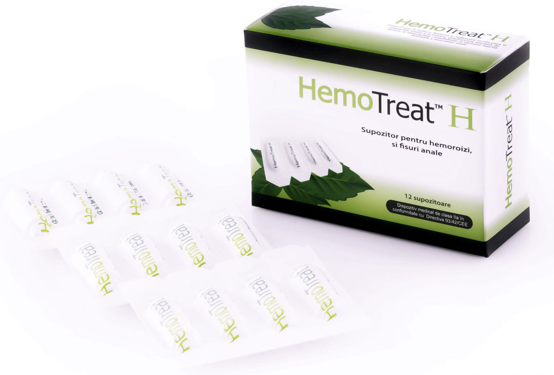 Hemotreat h 12 supozitoare - Global Treat