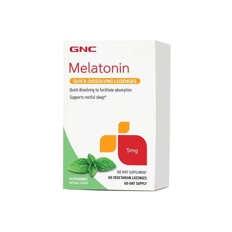 Melatonina 5mg aroma menta 60tb vegetale - Gnc